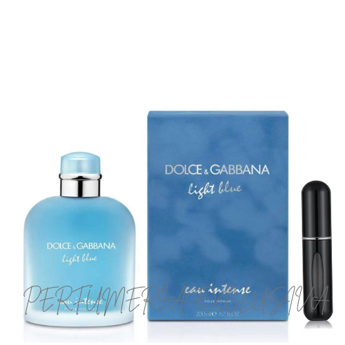 Light Blue Eau Intense con Perfumero - Frescura Premium